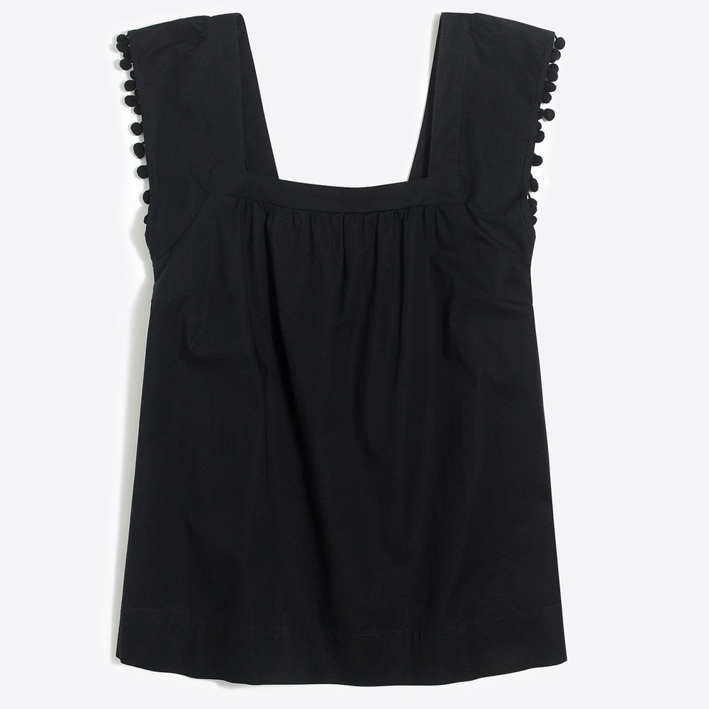 Black tank top